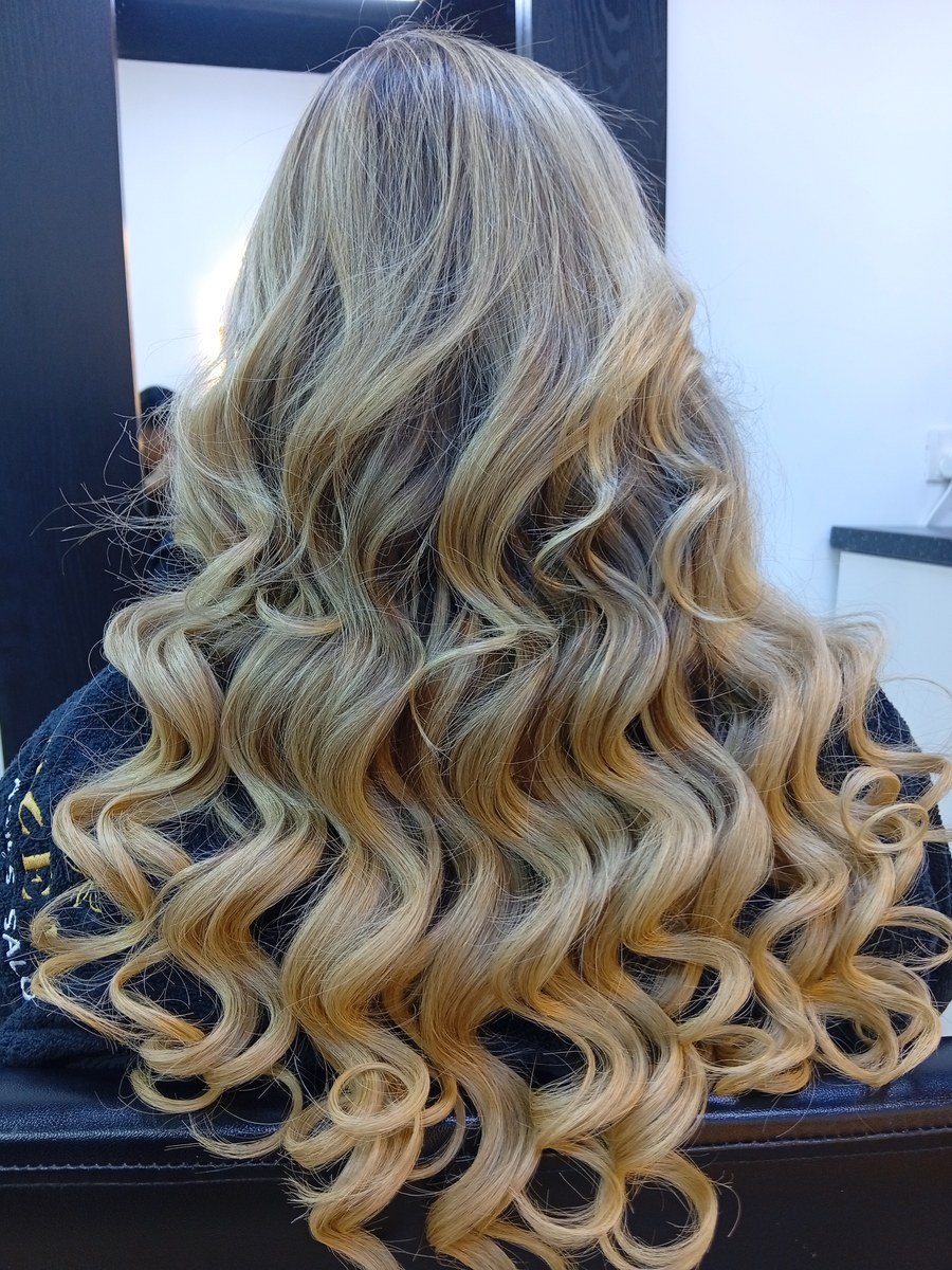 Hair cut and colour result at Azema hair salon in JVC Dubai
