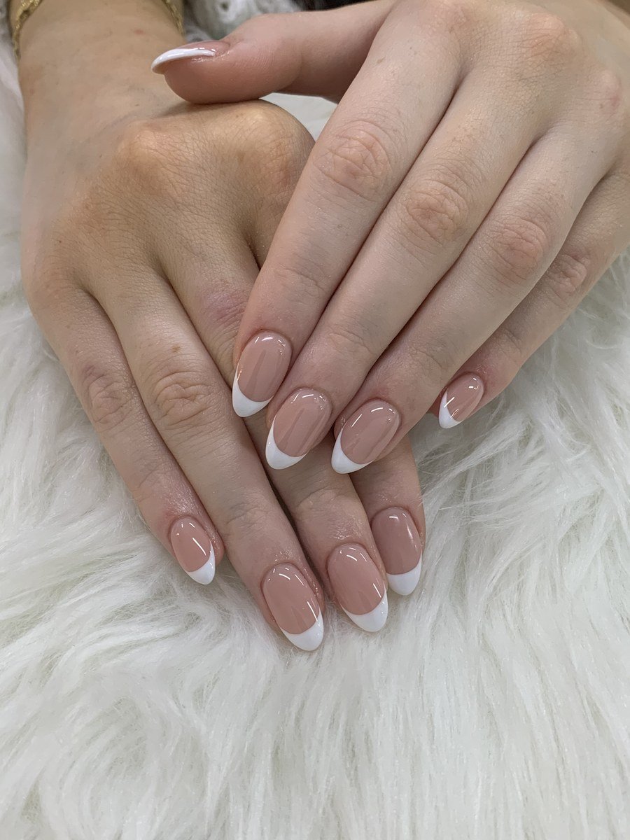 Elegant manicure at Azema nail salon in JVC Dubai